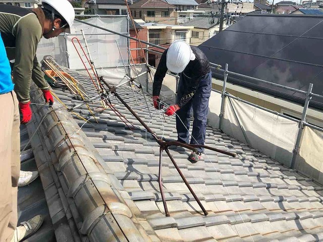 アンテナ撤去